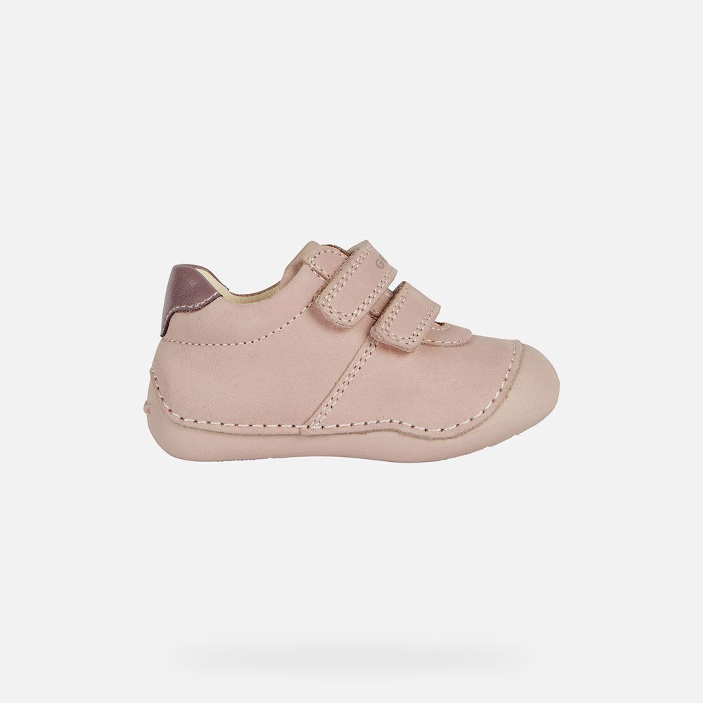 Geox Sneakers Pink Tutim Girl - Geox Baby Shoes - IOQCBL748